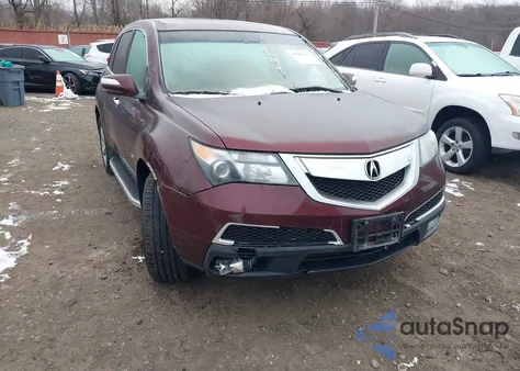 2013 Acura Mdx Technology Package из США, поврежденный, VIN 2HNYD2H35DH505528